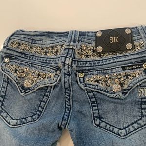 Miss Me boot cut jeans, Size 25